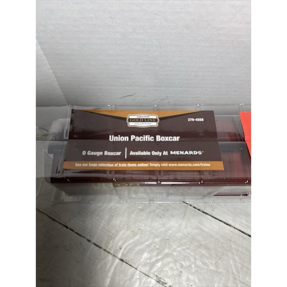 Union Pacific Boxcar 0 Gauge Boxcar Menards - Picture 3 of 7